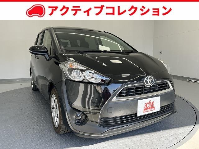 トヨタ シエンタ Ｘ　左パワースライドドア　純正ナビ　バックカメラ　イモビライザー　運転席エアバック　キーレスキー　ＥＳＣ　アイドルストップ　ＡＢＳ　パワーウィンドウ　ウォークスルー　パワーステアリング　エアコン