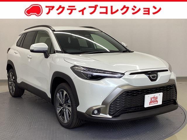 カローラクロス(トヨタ) ハイブリッド　Ｚ　登録済未使用車　ＥＴＣ　バックカメラ　クリアランスソナー　オートクルーズコントロール 中古車画像