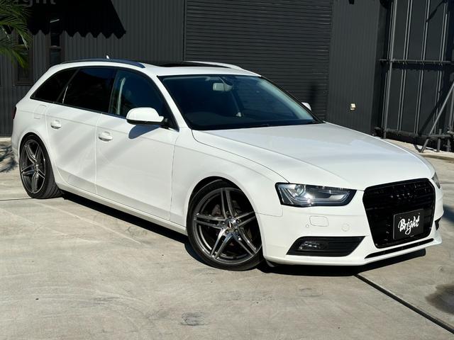 ２．０ＴＦＳＩ　Ａ４アバント２．０ＴＦＳＩ　ＳＥパッケージ　ＫＷ車高調サンルーフ　１９インチＡＷ　バックカメラ　禁煙車修復歴無し　車検２年付