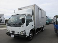 エルフトラック  アルミバン(サイド扉付)格納ゲート 中古車画像