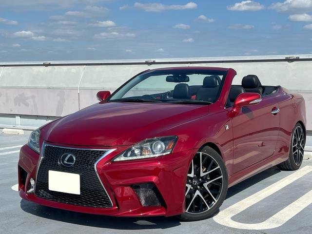 ＩＳ ＩＳ２５０Ｃ　バージョンＬ　スピンドルグリル　ＬＥＸＵＳ純正１９インチＡＷ　ローダウンＲＳ－Ｒ車高調（1枚目）