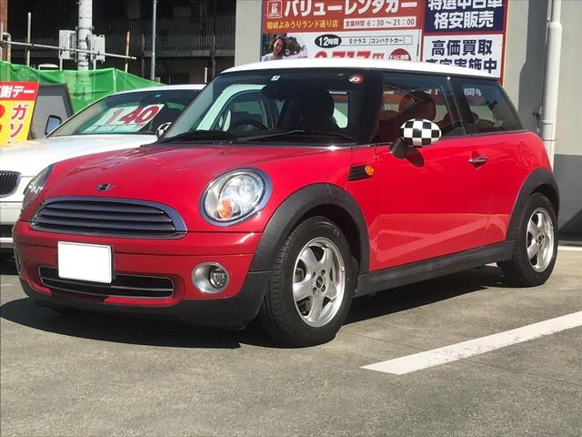 ＭＩＮＩ クーパー　キーレスエントリー　ＥＴＣ付き　オートエアコン　盗難防止システム　ＡＢＳ　レッドＩＩ　６ＡＴ　運転席エアバッグ	助手席エアバッグ	サイドエアバッグ	ＡＢＳ