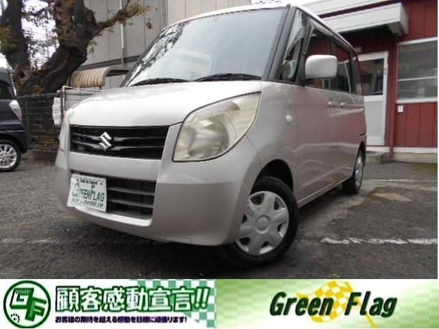 パレット(スズキ) Ｌ　ケンウッドナビＴＶ／プッシュスタート／ＥＴＣ／スマートキーシステム／電動格納ミラー／ドアバイザー／リヤフルフラットシート 中古車画像