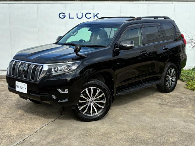 ランドクルーザープラド ＴＸ　Ｌパッケージ　１オーナー／禁煙車／サンルーフ／黒革シート／シートエアコン＆ヒーター／パワーシート／アダプティブクルーズ／オートマチックハイビーム／バックカメラ（1枚目）