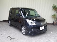 ソリオ ブラック&ホワイト 両側電動ドア/ナビ/TV/DVDビデオ/ミュージックサーバー/バックカメラ/ETC/禁煙車 中古車画像