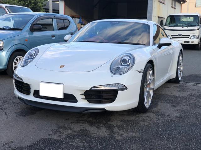 ９１１ ９１１カレラＳ　禁煙車／アクラポビッチチタンマフラー／ＴＷＳ鍛造２０インチＡＷ／レザーインテリア／Ｄｙｎａｕｄｉｏスピーカー／スポーツクロノ／スポーツエグゾースト／