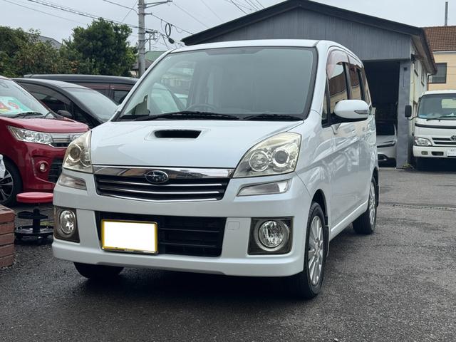 ステラ カスタムＲＳ　禁煙車／４気筒インタークーラー付スーパーチャージャー／ＥＴＣ／キーフリー／ナビ地デジ／（1枚目）