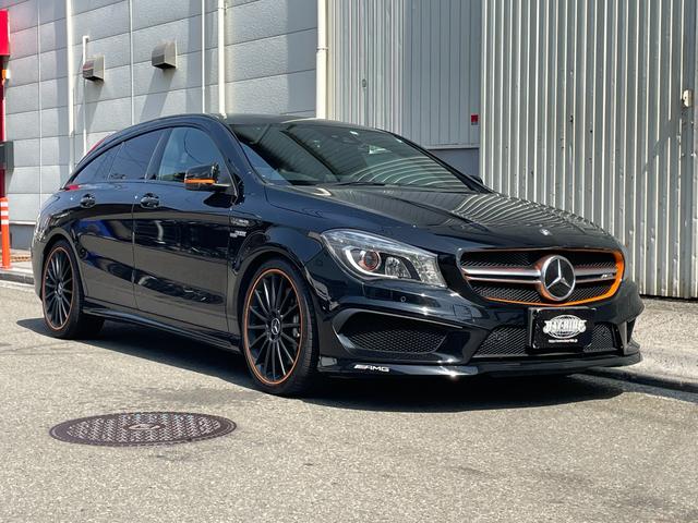 メルセデスＡＭＧ ＣＬＡクラス シューティングブレーク ＣＬＡ４５　４ＭシュティングブレクオレンジアートＥＤ　国内限定１１０台　ＡＭＧオレンジアート専用シート可変バルブマフラー