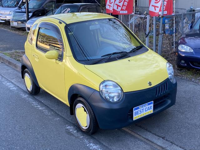 ツイン(スズキ) ガソリンＶ　タイミングチェーン　オートマチック　黄色　パワーウインド　エアコン　パワステ 中古車画像