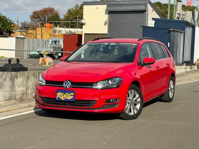 ゴルフヴァリアント(フォルクスワーゲン) ＴＳＩコンフォートラインブルーモーションテクノロジー　純正ナビ　バックカメラ　ＴＶ　Ｂｌｏｅｔｏｏｔｈ　ＥＴＣ　キーレス　ＨＩＤ 中古車画像