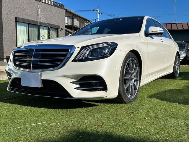 メルセデス・ベンツ Ｓクラス Ｓ５６０ロング　ＡＭＧライン　禁煙車　ワンオーナー　ＡＭＧラインプラス　レーダーセフティパッケージ　サンルーフ　全席パワーシート／シートヒーター／ベンチレーター　ＢＳＭ　ＡＣＣ　ヘッドアップディスプレイ