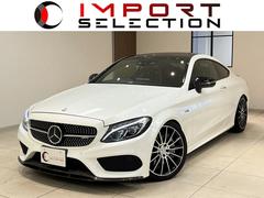 メルセデスＡＭＧ　Ｃクラス　Ｃ４３　４マチッククーペ　サンルーフ　黒革シート