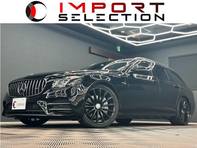 Ｅクラスステーションワゴン(AMG) Ｅ４３　４マチック　ステーションワゴン　パノラミックスライディングルーフ　レーダーセーフティパッケージ　純正ナビ　フルセグ　３６０°カメラ　２０ＡＷ　Aftermarketグリル　ブルメスター　パワーリアゲート　ＨＵＤ　前後ドラレコ　ＬＥＤ　ＥＴＣ　２０ＡＷ 中古車画像