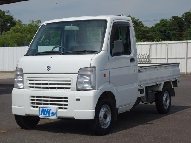 ＫＣエアコン・パワステ　パートタイム４ＷＤ　３速ＡＴ　走行２１０００ｋｍ　作業灯　スペアキー　ドアバイザー