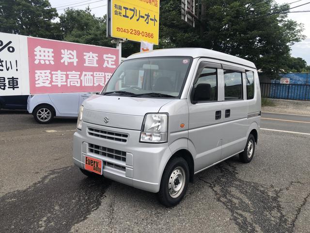 エブリイ(スズキ) ＰＡ　ＡＴ　両側スライドドア　エアコン　運転席エアバッグ　助手席エアバッグ　記録簿 中古車画像