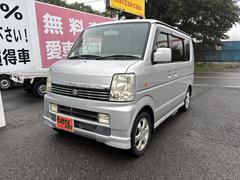 エブリイワゴン　ＰＺターボスペシャル　ＡＴ　ナビ　両側電動スライドドア　キーレスエントリー　電動格納ミラー　ターボ　盗難防止システム　アルミホイール　ＡＢＳ　エアコン　パワーステアリング　パワーウィンドウ　運転席エアバッグ（スズキ）