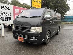 ハイエースバン ロングスーパーGL ドライブレコーダー ETC バックカメラ ナビ TV 両側スライドドア オートライト キーレスエントリー 電動格納ミラー AT アルミホイール CD USB Bluetooth エアコン 中古車画像