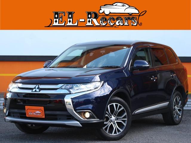 アウトランダー(三菱) ２４Ｇナビパッケージ　ナビ　フルセグ　ＥＴＣ　ＣＤ＆ＤＶＤ　Ｂｌｕｅｔｏｏｔｈ接続　４ＷＤ 中古車画像