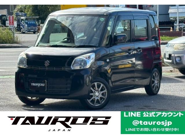 スペーシア Ｘ　ユーザー買取車／衝突軽減ブレーキ／両側スライド／カロッツェリア製ナビ／ブルートゥース接続／ＥＴＣ車載器／フルフラット／プッシュスタート／スマートキー／キーレスエントリー／電動格納ミラー（1枚目）