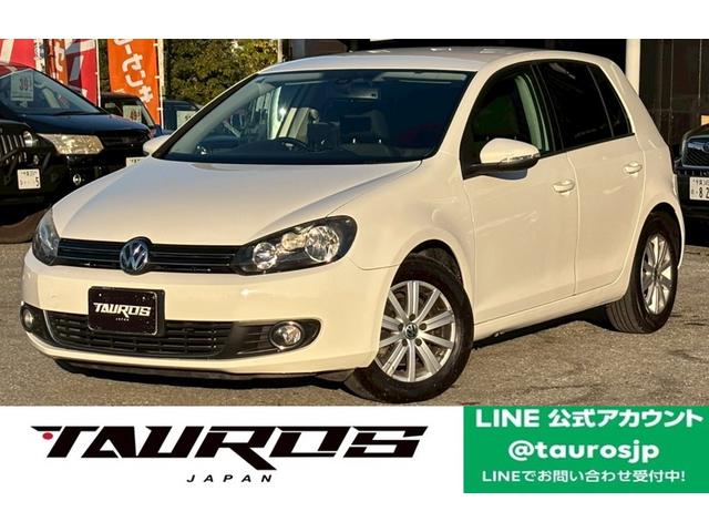 ゴルフ(フォルクスワーゲン) ＴＳＩトレンドラインプレミアムエディション　ユーザー買取車／ターボ／パナソニック製ポータブルナビ／ＴＶ／バックカメラ／ＥＴＣ車載器／フルフラット／キーレスエントリー／フロントフォグ／リアフォグランプ／オートライト／レベライザー／電動格納ミラー 中古車画像