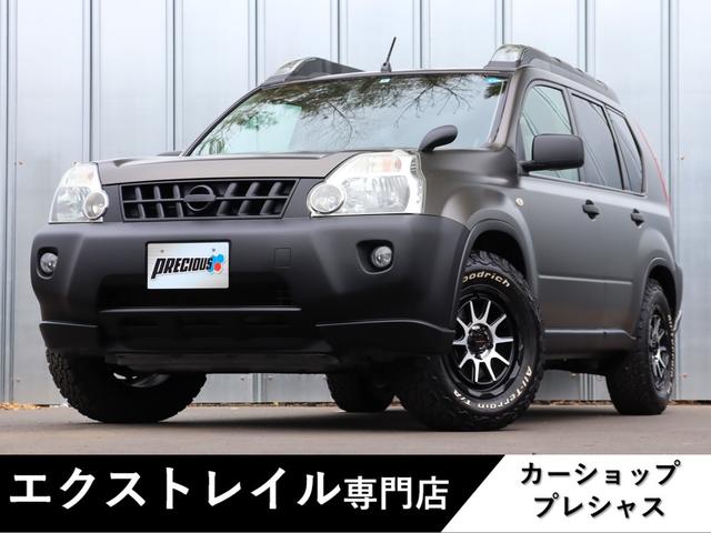 日産 エクストレイル ２５Ｘ　２色塗分け全塗装　新品Ｗｅｄｓ１６インチＡＷ　新品ＢＦグッドリッチ　ハイパールーフレール　スマートキー　ポップＵＰステアリング　バックカメラ　ＥＴＣ　社外ナビ　地デジＴＶ　ＣＤ　ＤＶＤ　横滑り防止