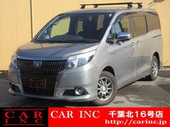 エスクァイア ハイブリッドGi ブラックテーラード 両側パワースライドドア バックカメラ 純正ナビ Bluetooth フルセグTV トヨタセーフティーセンス LEDヘッドライト オートライト オートハイビーム クルーズコントロール シートヒーター 中古車画像