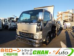 エルフトラック  2トン ダンプ マニュアル ETC  三方開 ディーゼルターボ パワーウインドウ パワ―ステ 251125 中古車画像