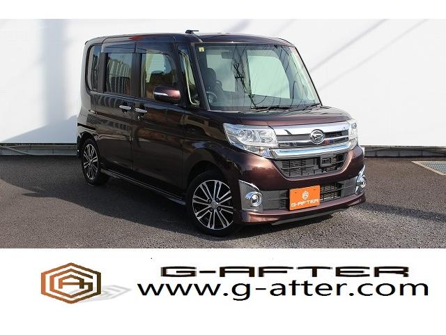 ダイハツ タント カスタムＲＳ　ＳＡ　後席モニター　純正８型ナビ