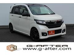 ホンダ　Ｎ−ＷＧＮカスタム　Ｇ　ターボＳＳ２トーンカラースタイルパッケージ　後期型　Aftermarketナビ