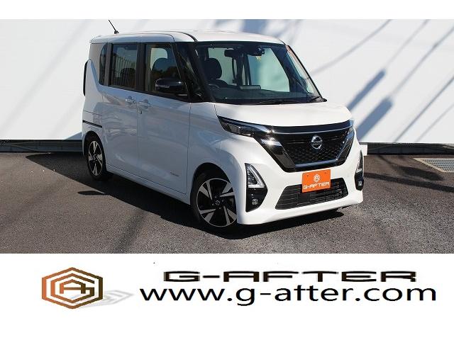 日産 ルークス ハイウェイスターＧタボアバンクロムプロパイロットＥＤ　１オーナー／社外８型ナビ／全方位カメラ／衝突軽減ブレーキ／レーダークルーズ／両側電動スライドドア／シートヒーター／ＥＴＣ