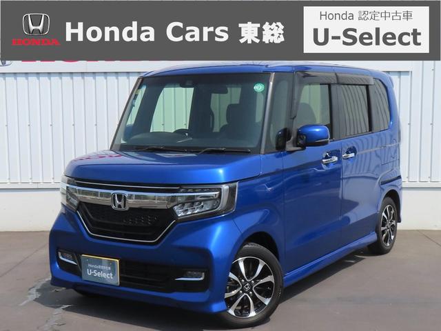 Ｎ－ＢＯＸカスタム Ｇ・Ｌホンダセンシング　認定中古車　片側パワースライドドア　シートヒーター　純正ナビ　バックカメラ　ＥＴＣ　前後ドライブレコーダー　クルーズコントロール　イモビライザー　フルセグ　ＣＤ／ＤＶＤ　ＵＳＢ　Ｂｌｕｅｏｔｏｏｔｈ（1枚目）