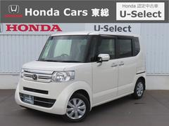 N-BOX GSSパッケージ 認定中古車 両側パワースライドドア シートヒーター 純正ディスプレイチューナー ETC バックカメラ イモビライザー アイドリングストップ ABS VSA ベンチシート ワンセグ CD再生 USB接続 中古車画像