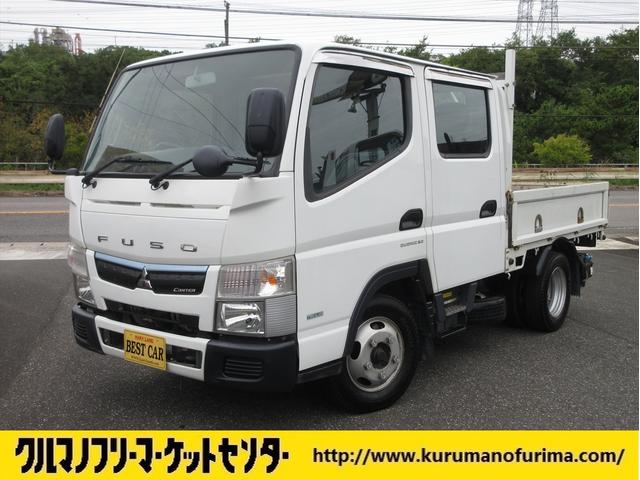 平成２８年式キャンターダブルキャブ入庫いたしました。 ディーゼルターボ・オートマ車です。お気軽にお問い合わせ下さい！