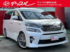 トヨタ　ヴェルファイアハイブリッド　ＺＲ　サンルーフ　クレンツェ２０インチＡＷ　テインDampers