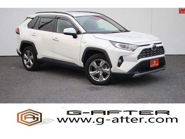 ＲＡＶ４ ハイブリッドＧ　純正９型ナビ／バックカメラ／地デジ／電動リアゲート／温冷黒革シート／４ＷＤ／ＥＴＣ／衝突被害軽減ブレーキ