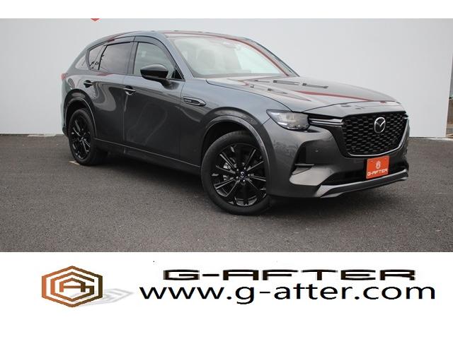 ＣＸ－６０ ＸＤ－ハイブリッド　エクスクルーシブスポーツ　１オーナー／１２．３型ナビ／全周囲カメラ／地デジ温冷黒革／電動リアゲート／レーダークルコン／ＥＴＣ／