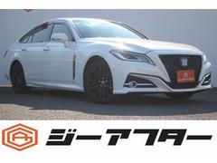 クラウンハイブリッド S エレガンススタイルII 後期型 禁煙車 純正12.3インチナビ フルセグTV 全周囲カメラ シートヒーター レーダークルーズコントロール LEDヘッドライト ETC2.0 クリアランスソナー 純正18インチアルミホイール 中古車画像