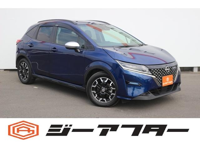 ノート(日産) オーテック　クロスオーバー　ＯＰ９型ナビ／地デジ／全周囲カメラ／半革シート／シートヒーター／ＬＥＤヘ 中古車画像
