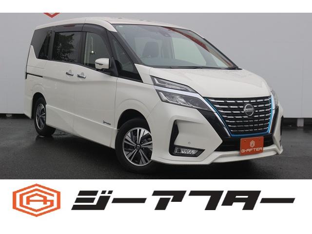 セレナ ｅ－パワー　ハイウェイスターＶ　Ｒ３年登録　純正１０インチナビ　ＴＶ　アラウンドビューモニター　後席フリップダウンモニター　プロパイロット　デジタルインナーミラー　両側電動スライド　ＬＥＤヘッドライト　純正１５インチＡＷ（1枚目）