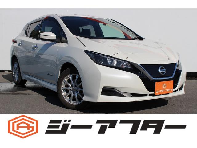 リーフ(日産) Ｘ　禁煙車　純正ナビ　フルセグＴＶ　バックカメラ　衝突軽減　オ−トクル−ズコントロ−ル　ＥＴＣ　シ−トヒ−タ−　電動格納ドアミラ−　ハロゲン　Aftermarket１６ＡＷ　スマ−トキ−　ＤＶＤ再生　ＥＳＣ 中古車画像