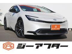 プリウス Z 禁煙車 黒革シート 純正12.3ディスプレイオーディオ 全周囲カメラ フルセグ TV トヨタセーフティセンス 電動リアゲート 衝突軽減ブレーキ シートヒーター シートベンチレーション ETC2.0 中古車画像