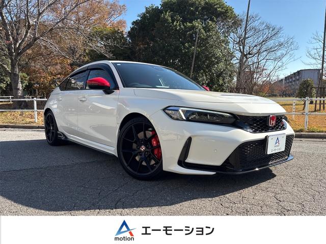 シビック(ホンダ) タイプＲ　ドライブレコーダー　クリアランスソナー　オートクルーズコントロール　衝突被害軽減システム　バックカメラ　ナビ　ＴＶ　アルミホイール　ＬＥＤヘッドランプ　ＭＴ　スマートキー　盗難防止システム　ＵＳＢ 中古車画像