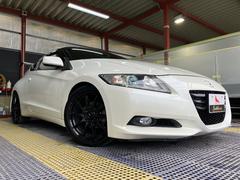 CR-Z αブラックレーベル TEIN車高調 BLITZ NUR-SPECマフラー リアスポイラー 社外17インチAW 純正ナビTV Bカメラ ETC 前後ドラレコ パドルシフト クルコン スマートキー オートライト HIDライト 中古車画像
