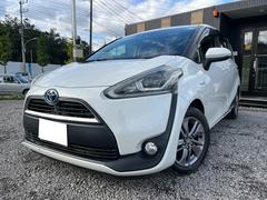 シエンタ ハイブリッドG セーフティセンスLEDヘッドライト両側電動ドアBカメラ純正OPアルミホイール レーンアシスト 衝突被害軽減システム 両側電動スライドドア オートマチックハイビーム スマートキー  3列シート 中古車画像