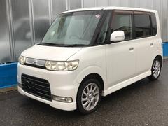 タント  カスタム HIDライト、スライドドア、スマートキーエアバッグ、ABS、パワステ、パワーウィンドウ、アルミホイール、ラジオ、CD 中古車画像