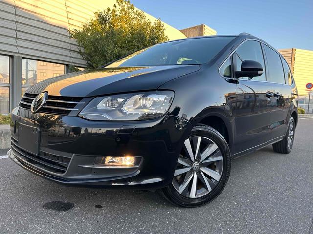 シャラン(フォルクスワーゲン) ＴＤＩ　ハイライン　ドライブレコーダー　ＥＴＣ　バックカメラ　ナビ　ＴＶ　クリアランスソナー　両側スライドドア　オートライト　アイドリングストップ　電動格納ミラー　シートヒーター　３列シート　パワーシート　ＡＴ 中古車画像