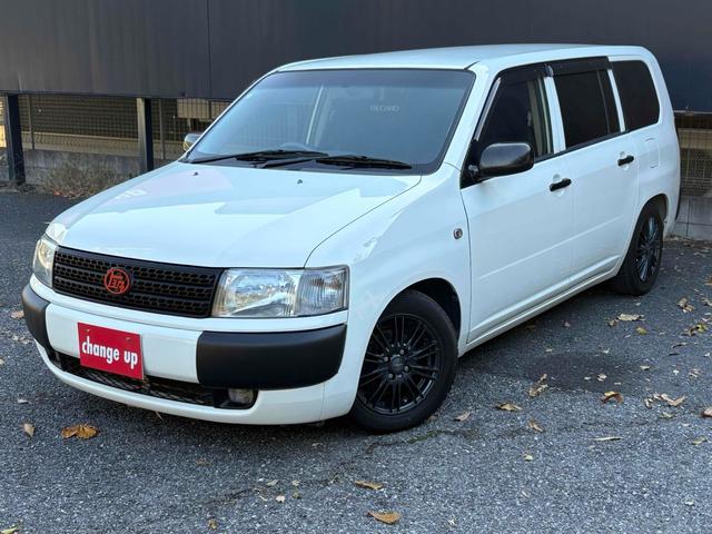 プロボックスバン(トヨタ) 　ＥＴＣ　ＴＶ　アルミホイール　ＭＴ　ＣＤ　ＤＶＤ再生　エアコン　Dampers　レカロシート　ローダウン　Ｂカメラ 中古車画像