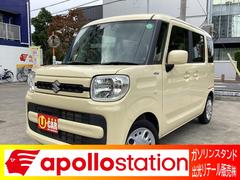 スペーシア ハイブリッドG ドライブレコーダー 両側スライドドア ナビ TV クリアランスソナー レーンアシスト 衝突被害軽減システム オートライト スマートキー アイドリングストップ 電動格納ミラー ベンチシート CVT 中古車画像