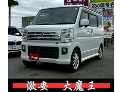 エブリイワゴン PZターボ 車検2年付き 社外ナビ/Bluetooth対応/ドラレコ/ETC/HIDライト/パーワースライドドア/セーフティサポート/シートヒーター/ISOFIX/バックソナー/USBソケット/スマートキー 中古車画像