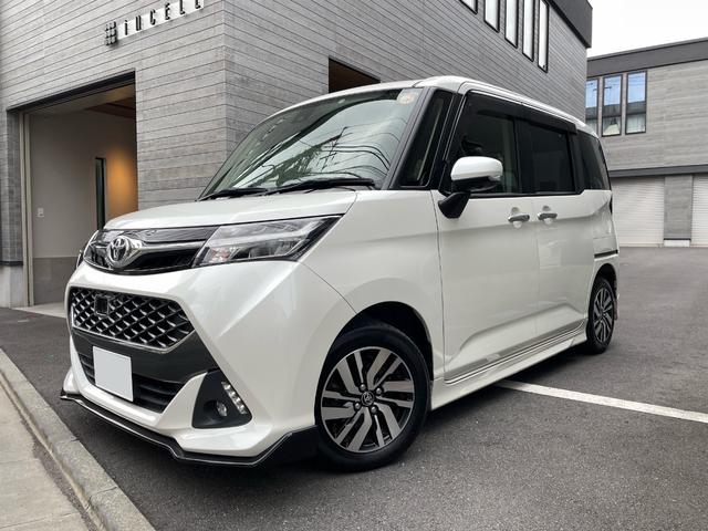 タンク カスタムG S サイド&リアエアロ、両側電動スライドドア、パノラミックビューモニター、ドラレコ、クルーズコントロール、運転席助手席シートヒーター、フルセグTV、CD・DVD、ETC、本革巻きステアリング(1枚目)